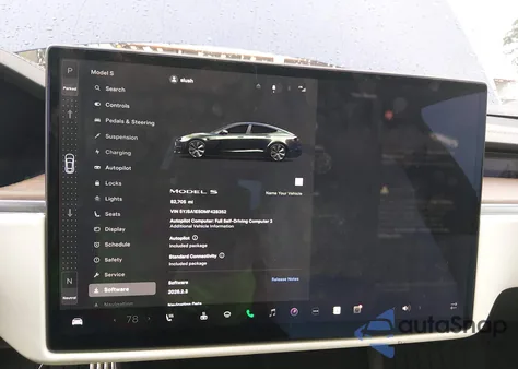 2021 Tesla Model S Long Range Dual Motor All-Wheel Drive z USA, uszkodzony, nr VIN 5YJSA1E50MF428352